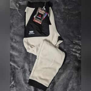 Helly Hansen Fleece Pants with Polartec in Beige and Black